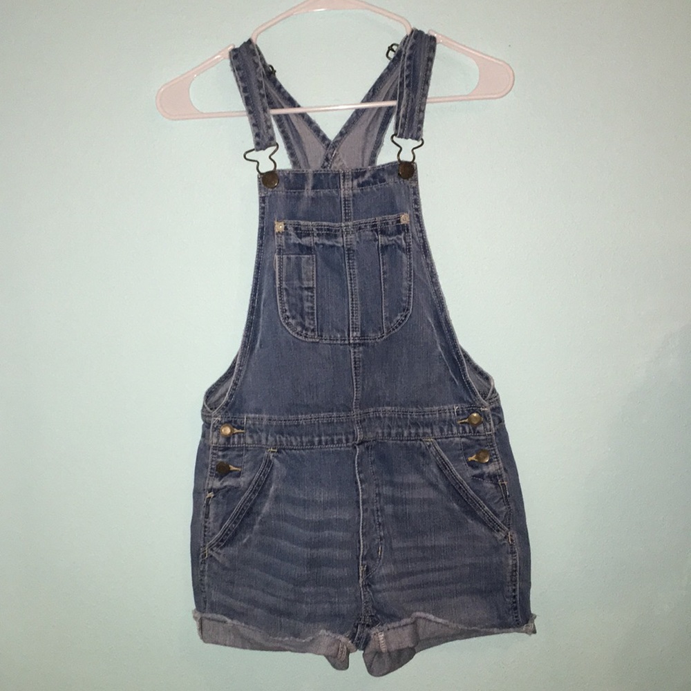 AEO Denim Overalls